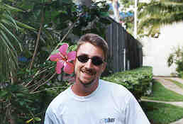 Mark and hibiscus